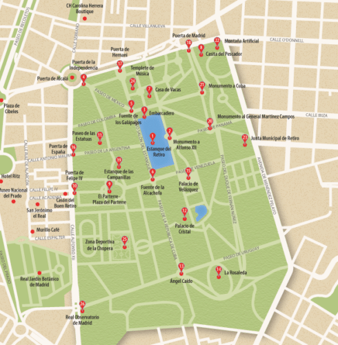 Retiro Park in Madrid - What to see and do - Citylife Madrid