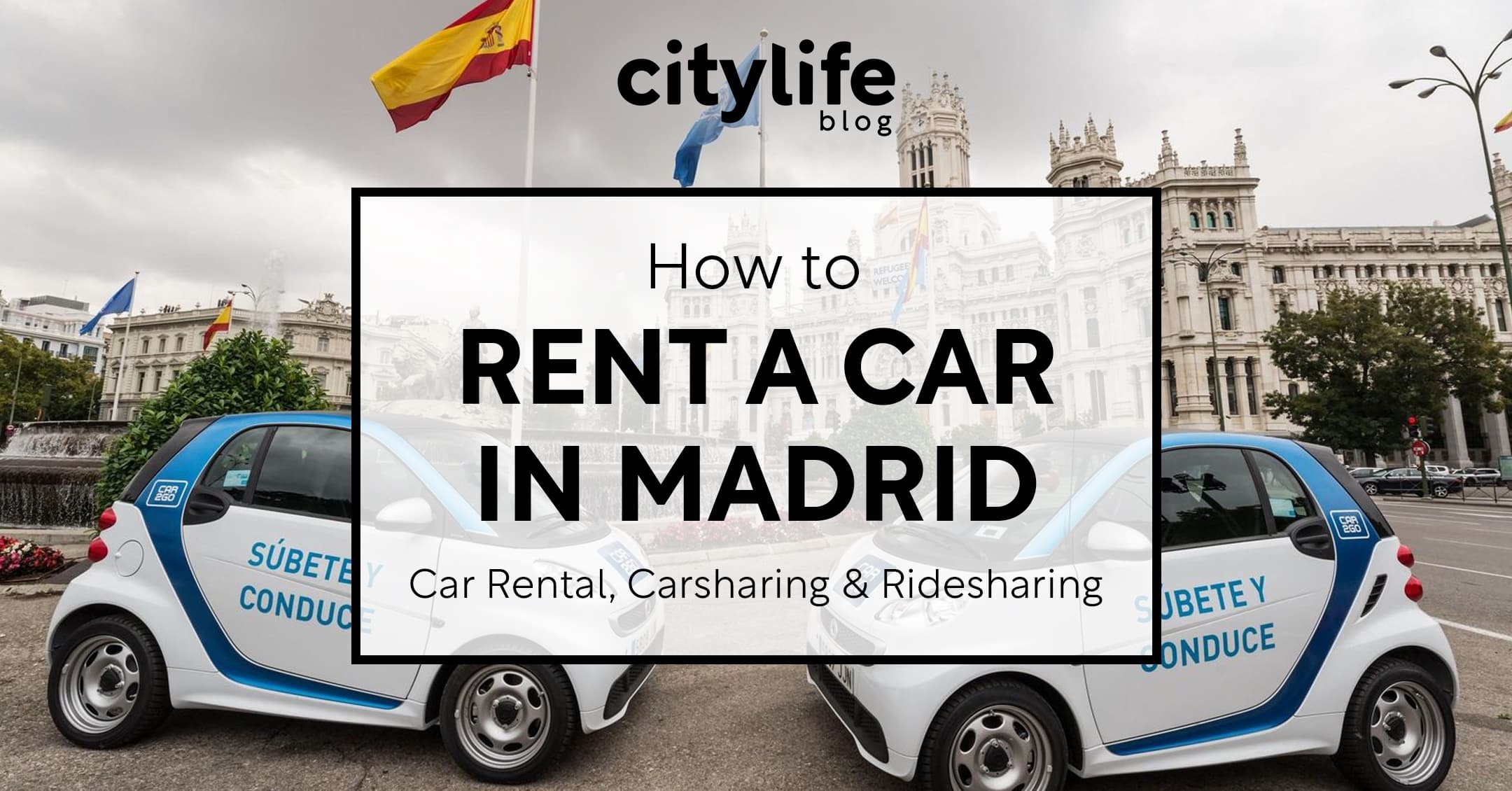 to in How Rent & Carsharing Car Madrid a Options Car Ridesharing - Rental,