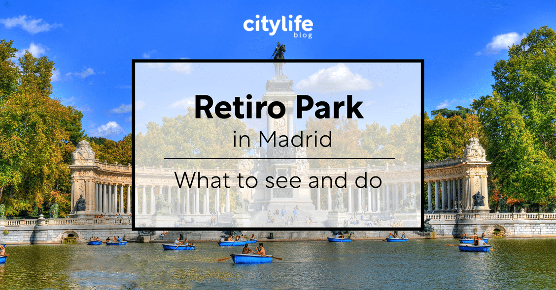 Art Now and Then: Buen Retiro Park, Madrid, Spain
